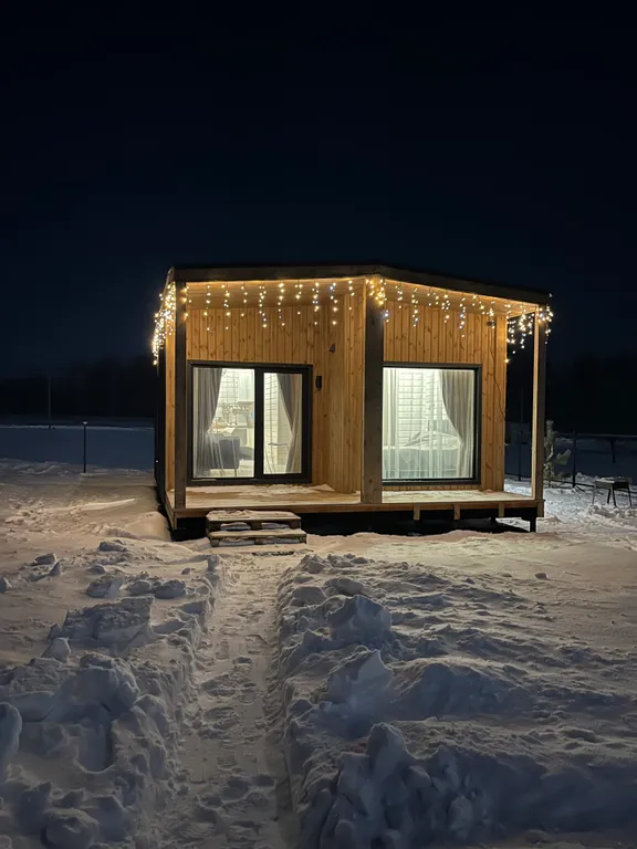 Волшебная зима и душевный отдых в нашем уютном домике