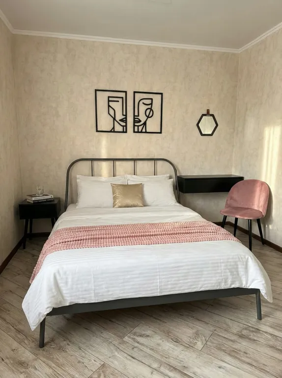 Простор и уют: идеальная квартира для 4 гостей рядом с ДК Химик — аренда посуточно в Уфа