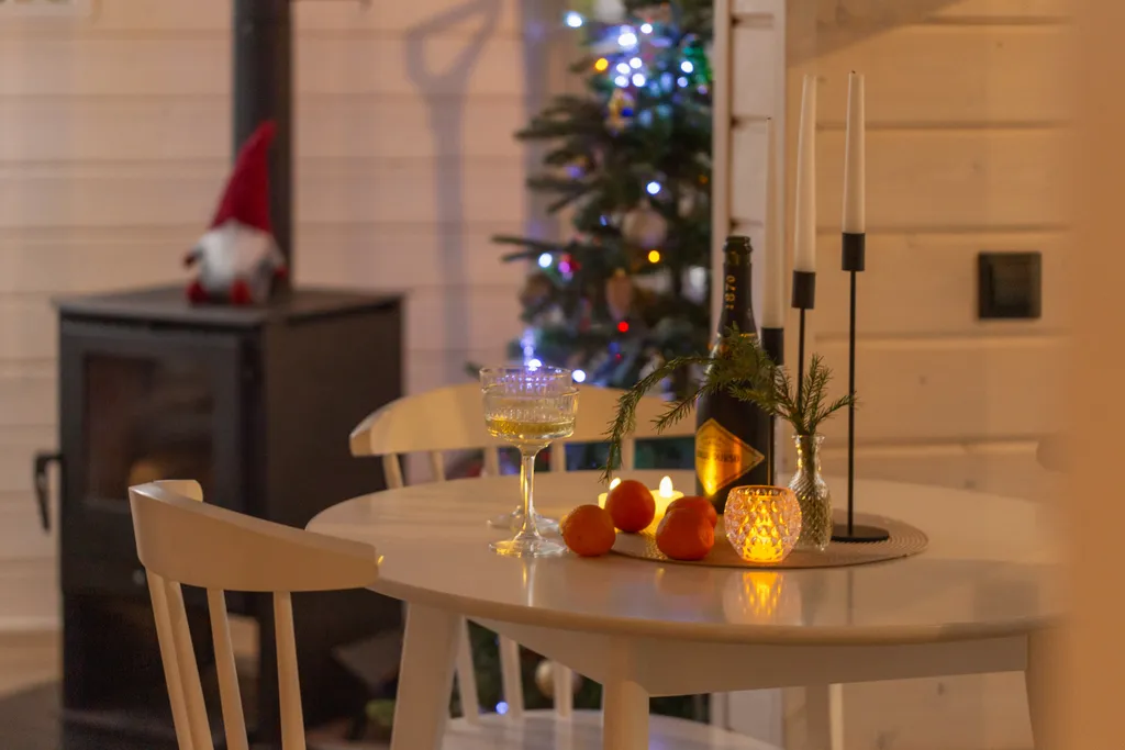 Уютный дом с сауной в лесу