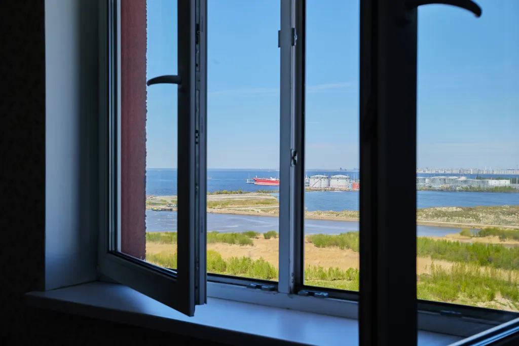 Квартира Трехкомнатная квартира Ривьера с видом на Гавань — Санкт-Петербург