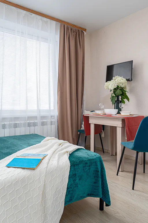 VIZIT уютная студия рядом с аквапарком и татнефть ареной