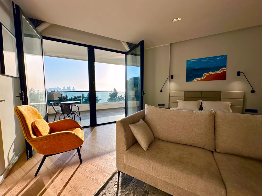 Квартира Люкс-апартамент с шикарным видом на море — Батуми