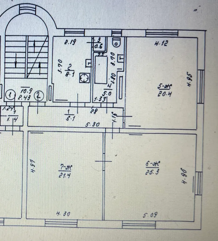 Квартира Уютная квартира в центре города рядом с морем — Светлогорск