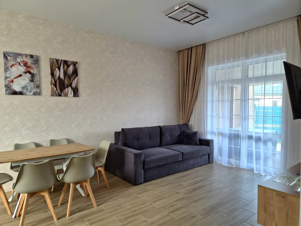 Домик у моря с зоной барбекю