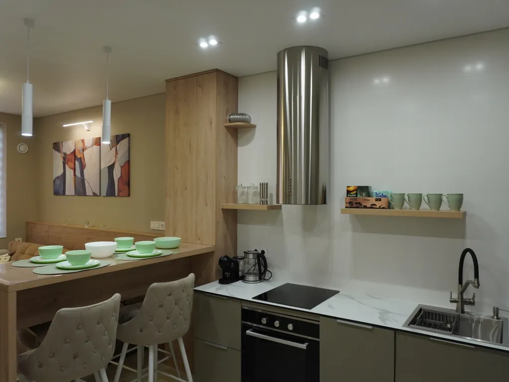 Дизайнерская новая квартира с видом на море — аренда посуточно в Пионерский