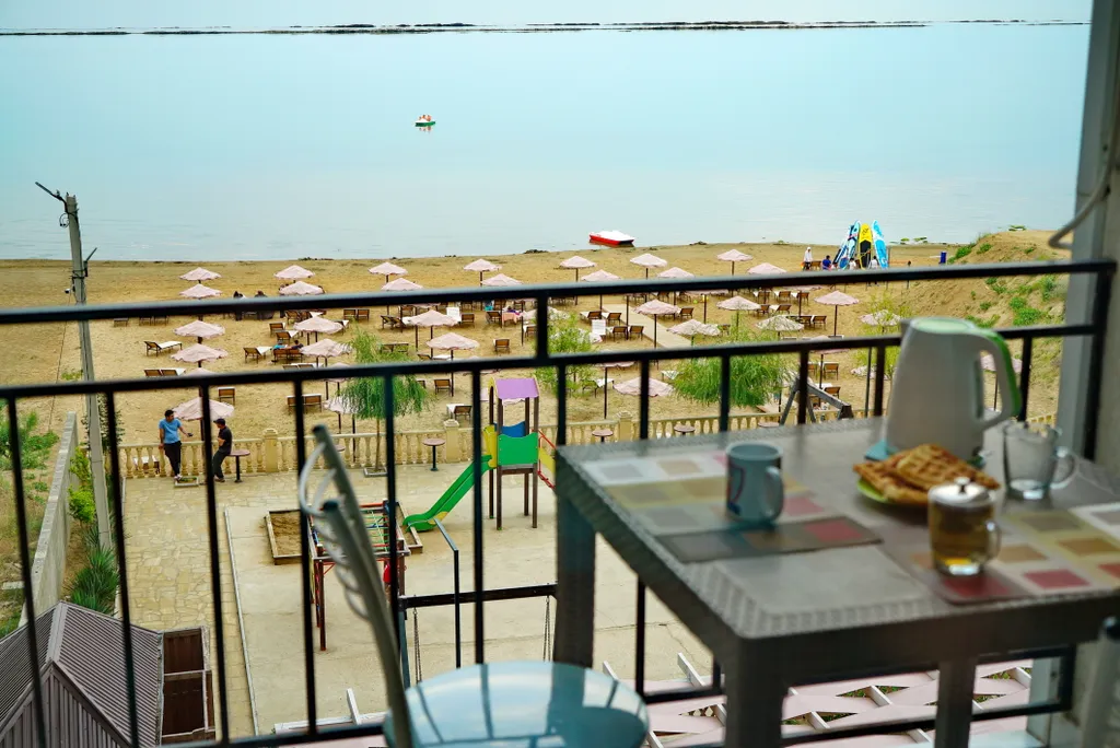 Студия с видом на море в 20 метрах от берега