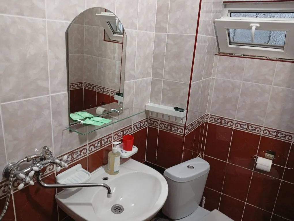 Комната с удобствами с 1 двуспальной или 2 односпальными кроватями