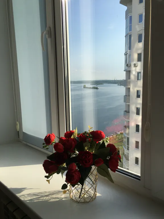 Квартира с панорамным видом на Волгу