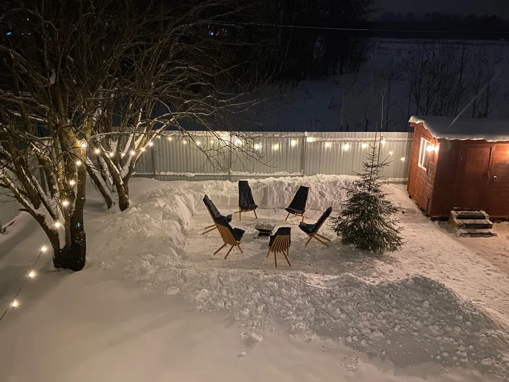 Уютный дом с баней