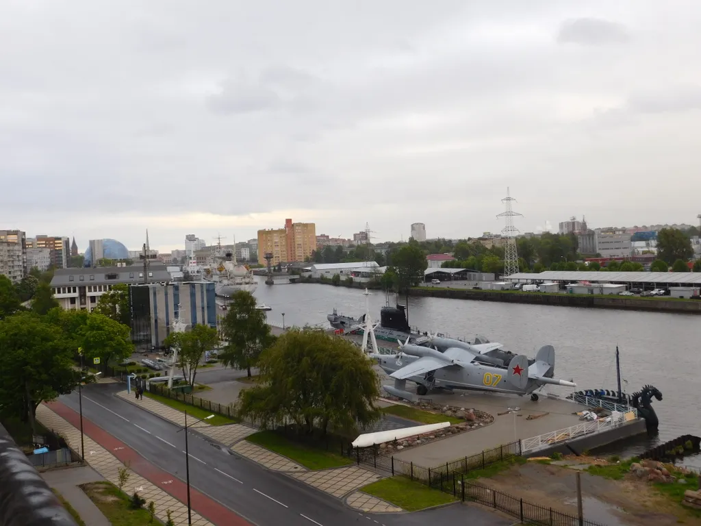 Квартира Уютная квартира с видом на реку — Калининград