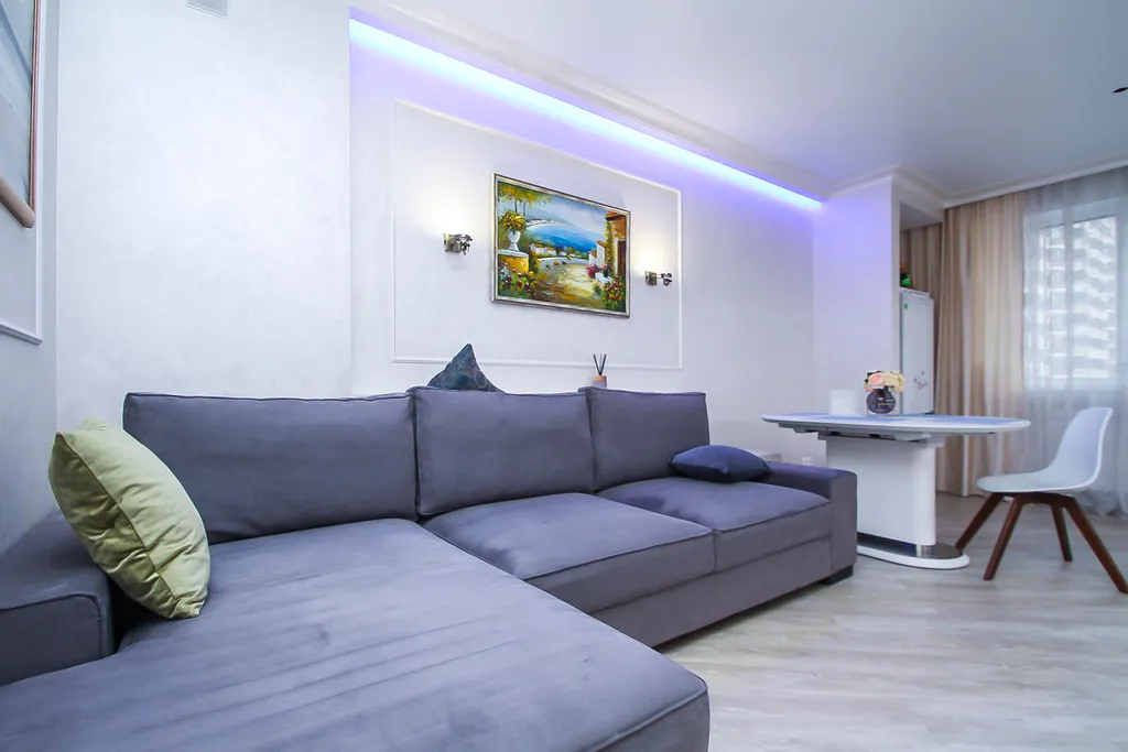 Квартира с современным ремонтом и удобной мебелью