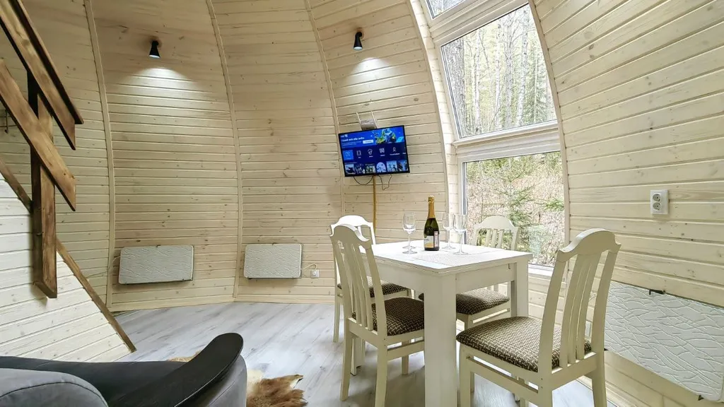 Коттедж Купольный дом в заповедном лесу — Архыз