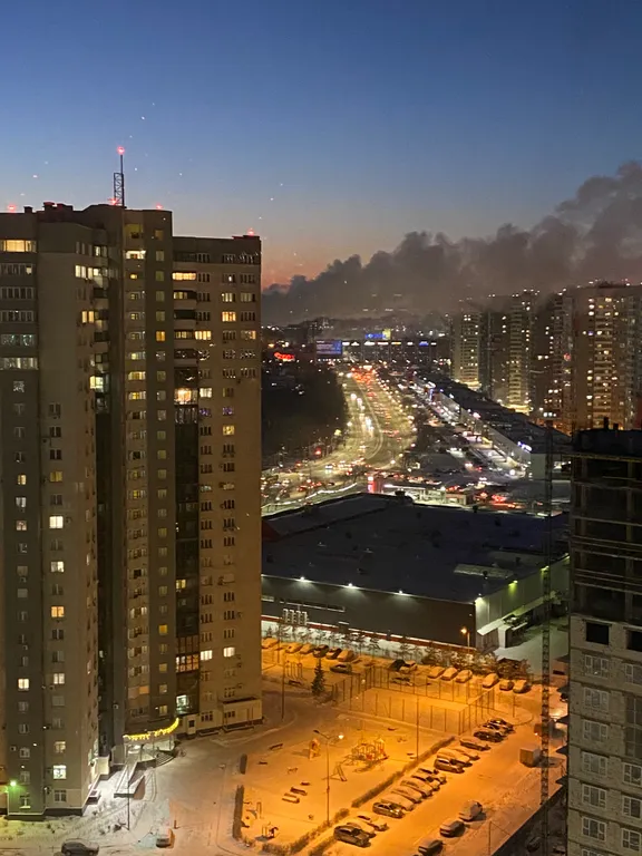 Студия в центре города с прекрасным видом на город