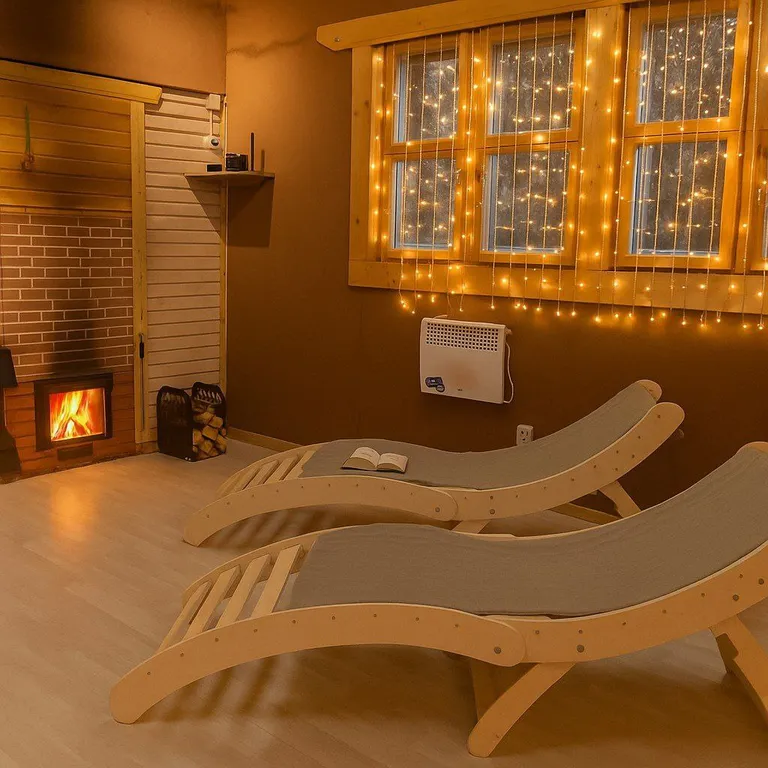 Уютный дом с баней рядом с ладогой со всеми удобствами