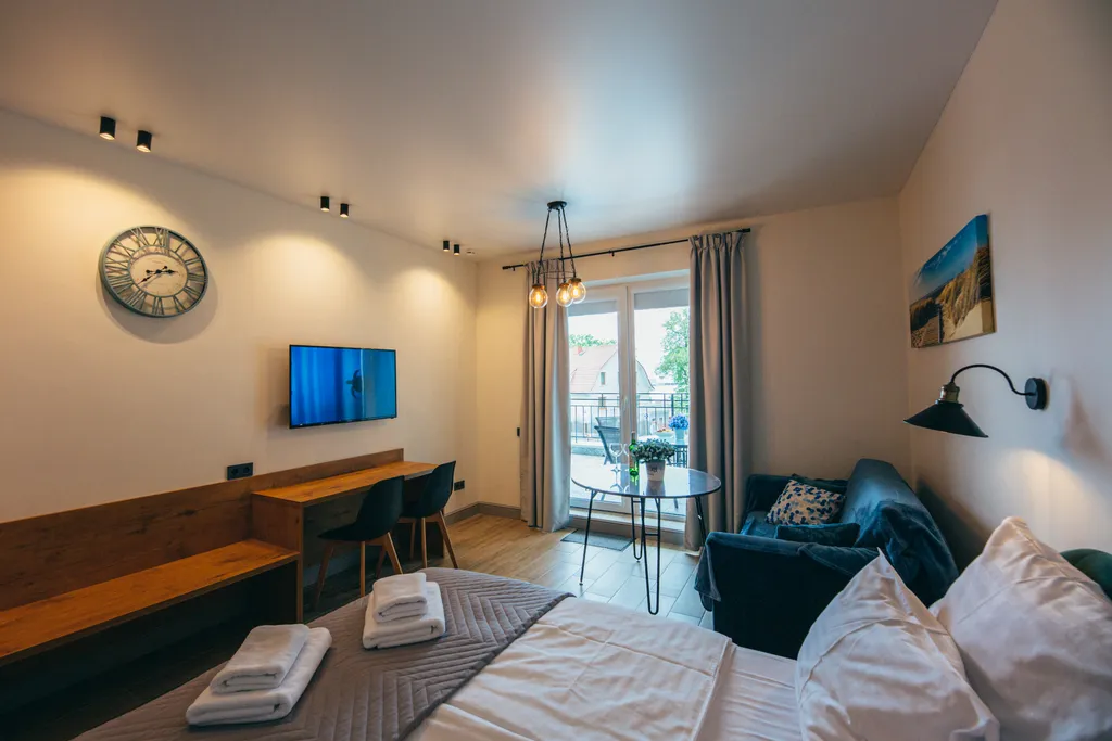 Квартира Olive marine resort с видом на море и большой террасой