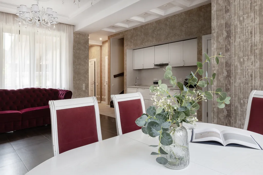 Коттедж с зоной барбекю и парковкой