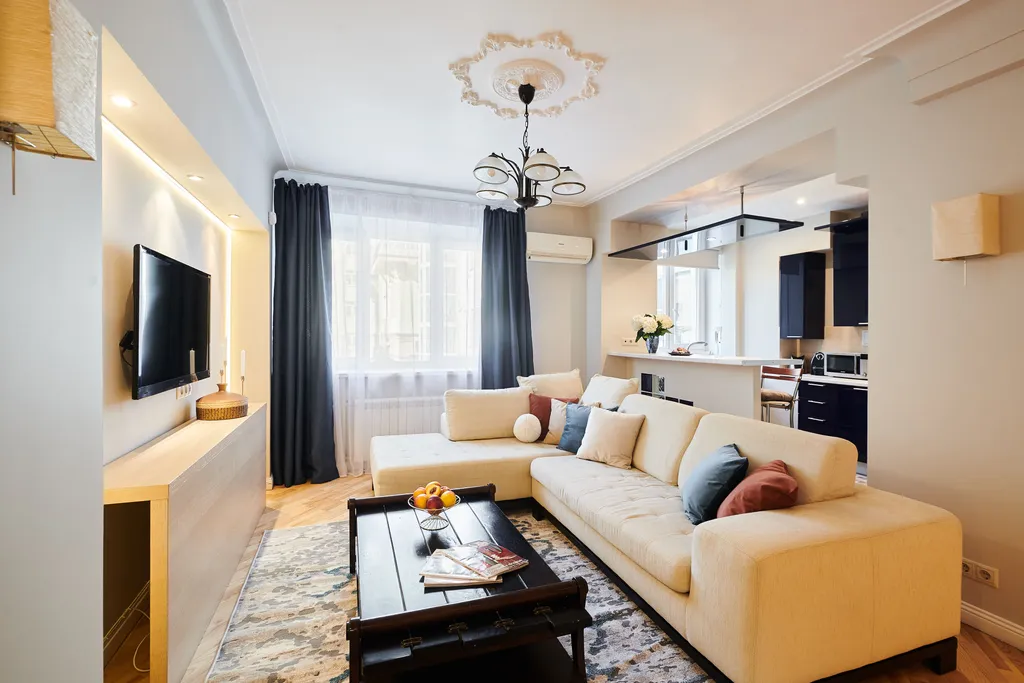 Квартира Квартира Трешка в стиле европы — Москва