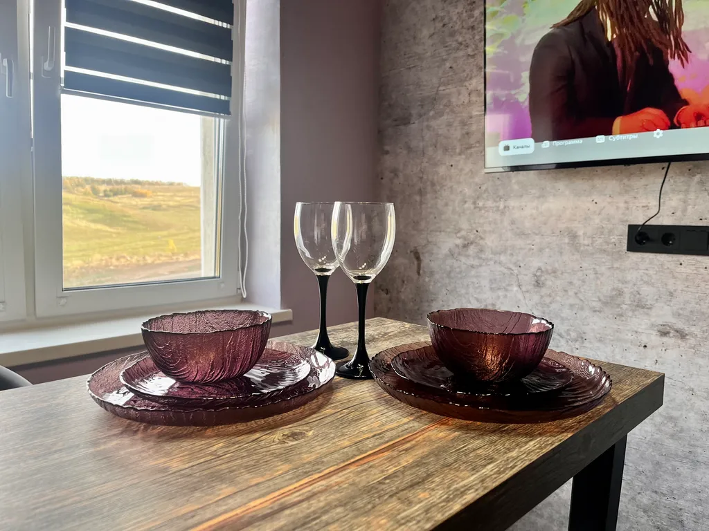 Стильная квартира с пилоном