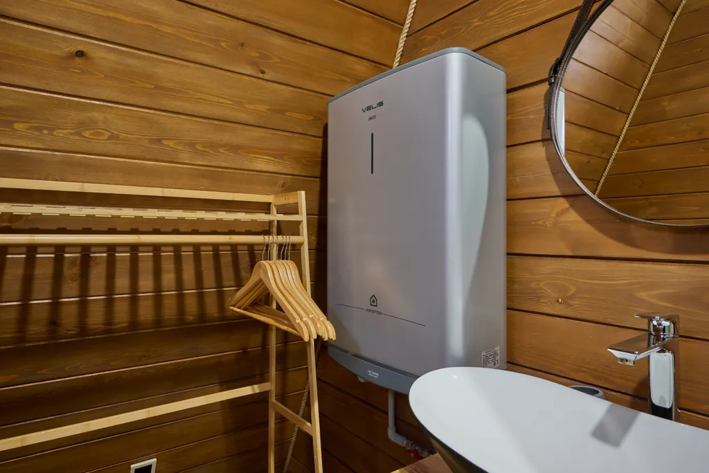 Коттедж Коттедж Шале с 1 спальней, кухня-гостиная с диваном и ванной комнатой — Мезмай