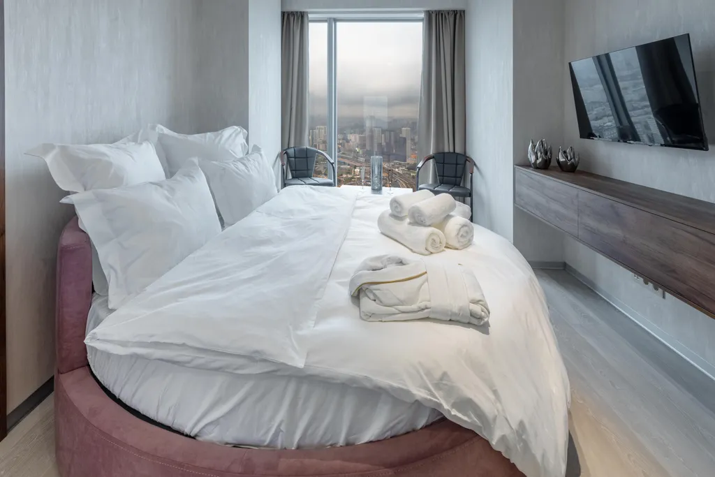 Квартира Квартира Студия с джакузи в башне Око, Москва-Сити — Москва