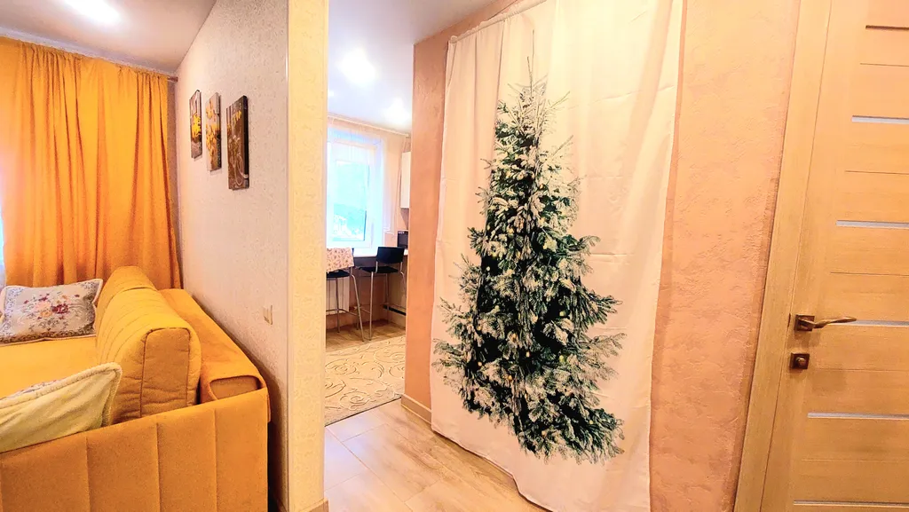 Двухкомнатная квартира на 8 гостей