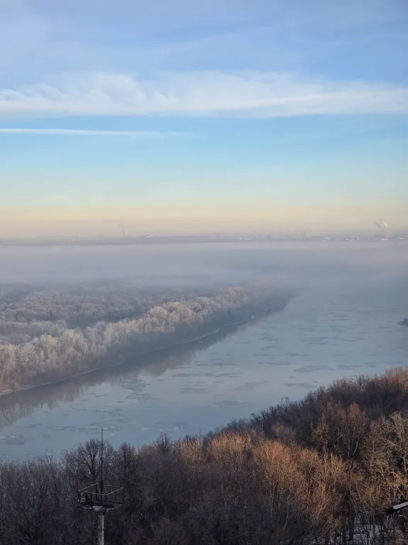 Квартира с шикарным видом на реку и лес