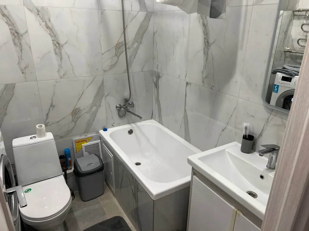 Уютная студия в Южно-Сахалинске с видом на горы