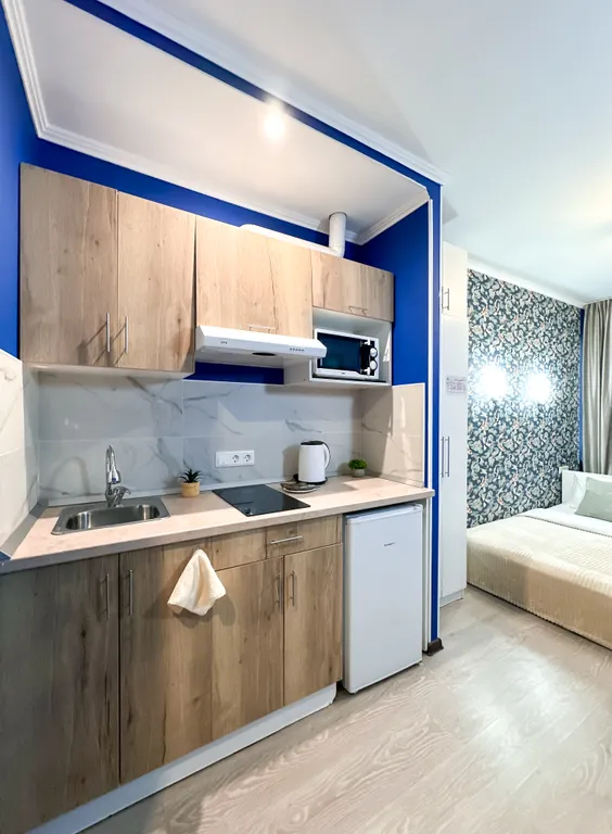 Квартира Квартира Уютная студия в жк admiral waterhouse — Москва