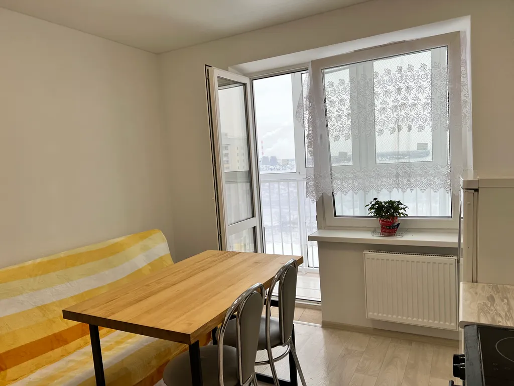 Новая однокомнатная квартира в новом доме