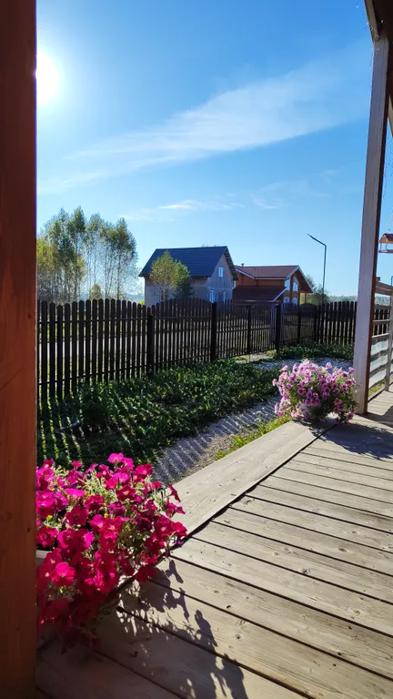 Барнхаус с баней и панорамными окнами