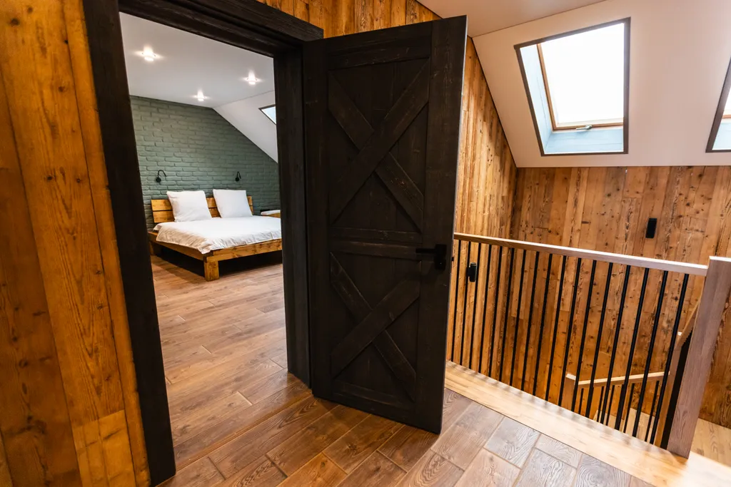 Просторный светлый дом с баней и фурако