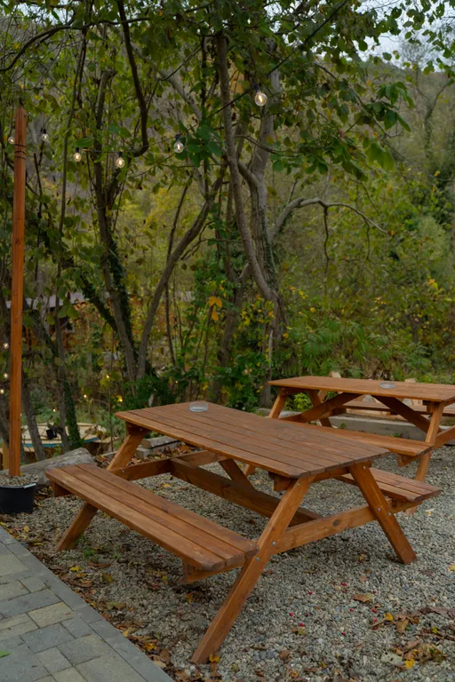 Коттедж А-фрейм коттедж Мята с бассейном — Прасковеевка