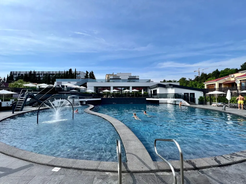 Квартира Квартира Апартамент с бассейном — Адлер