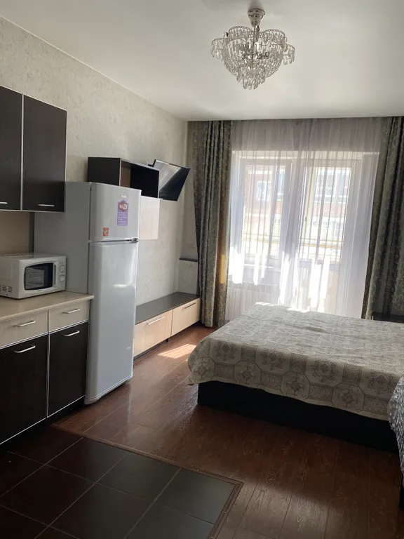 Уютная студия с шикарным видом на Ангару в сердце Иркутска