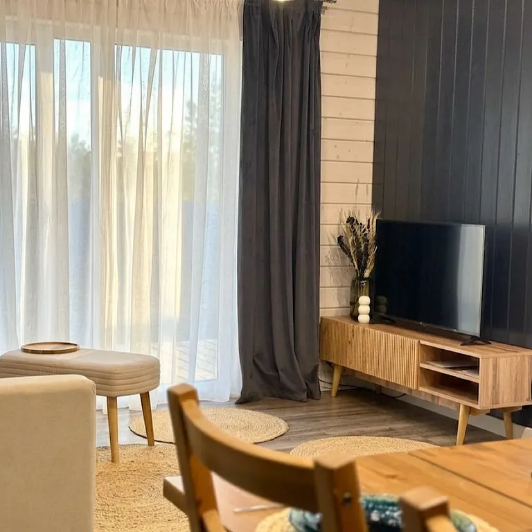 Дом 80m2 — чан, кухня, бесплатные велосипеды