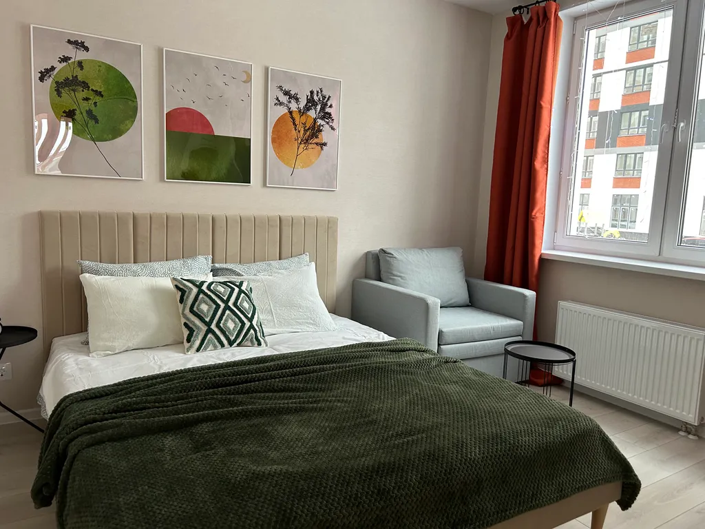 Трехкомнатные апартаменты в центре