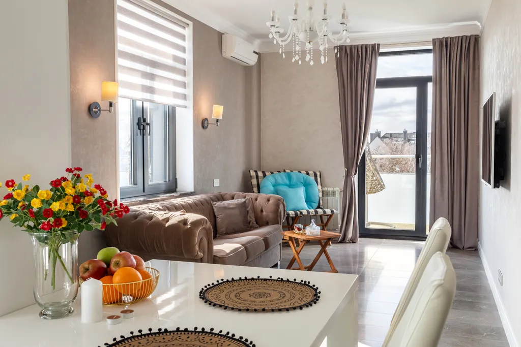 Уютная квартира в центре с видом на море