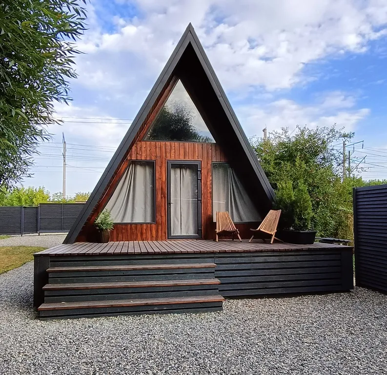Коттедж Уютный А-фpейм дом с бесплатной сауной — аренда посуточно в Пенза