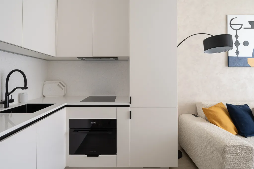 Двухкомнатный Lux с одной спальней