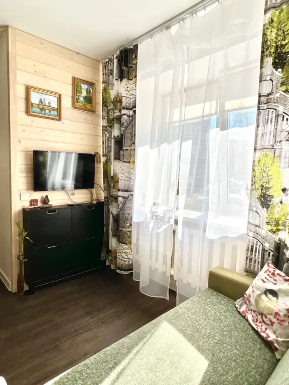 Светлая квартира рядом с Онежским озером