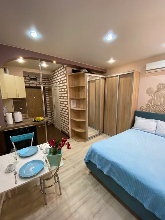 Квартира-студия новая с удобствами, Имеретинский курорт — аренда посуточно в Сириус