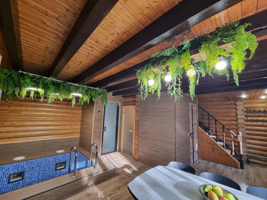 Коттедж с личным термальными бассейном и баней в центре Мостовского — аренда посуточно в Мостовской