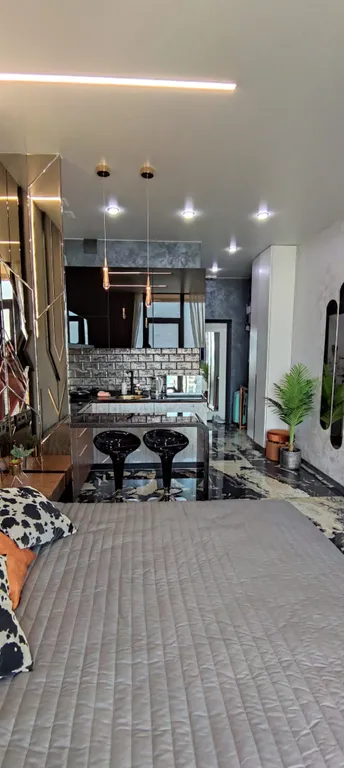 Современные апартаменты с уникальной крышей и потрясающими видами