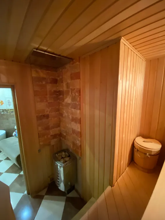 Дом с сауной с гималайской солью