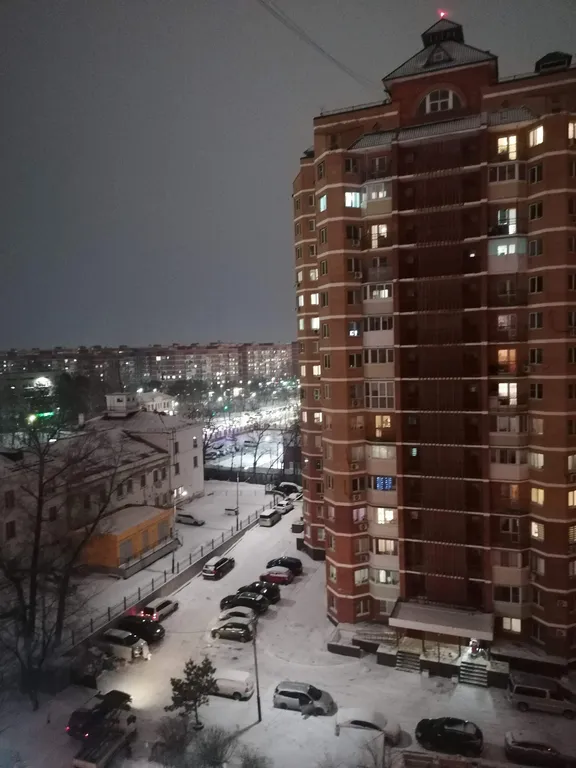 Уютная квартира с красивым ночным видом