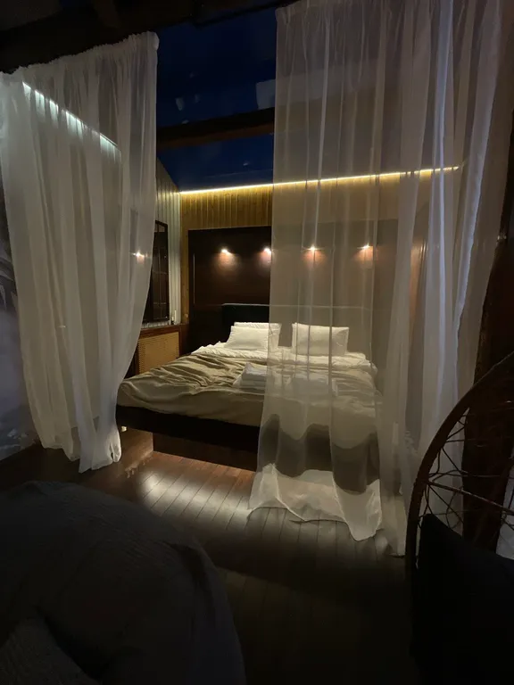 Дом Релакс'Ель с природным шармом рядом с Москвой и горячей джакузи