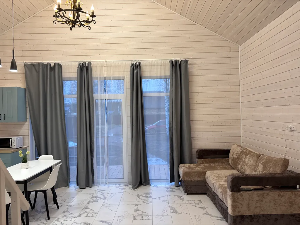 Уютный дом с баней на дровах