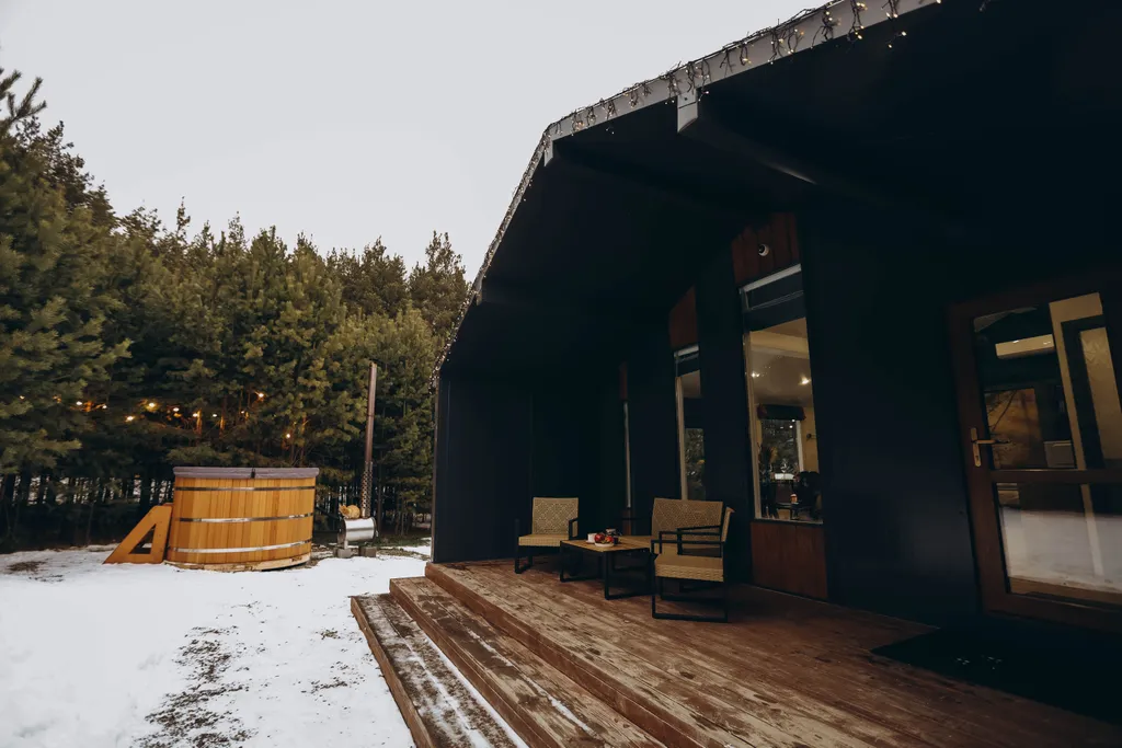 Домик уютный барн