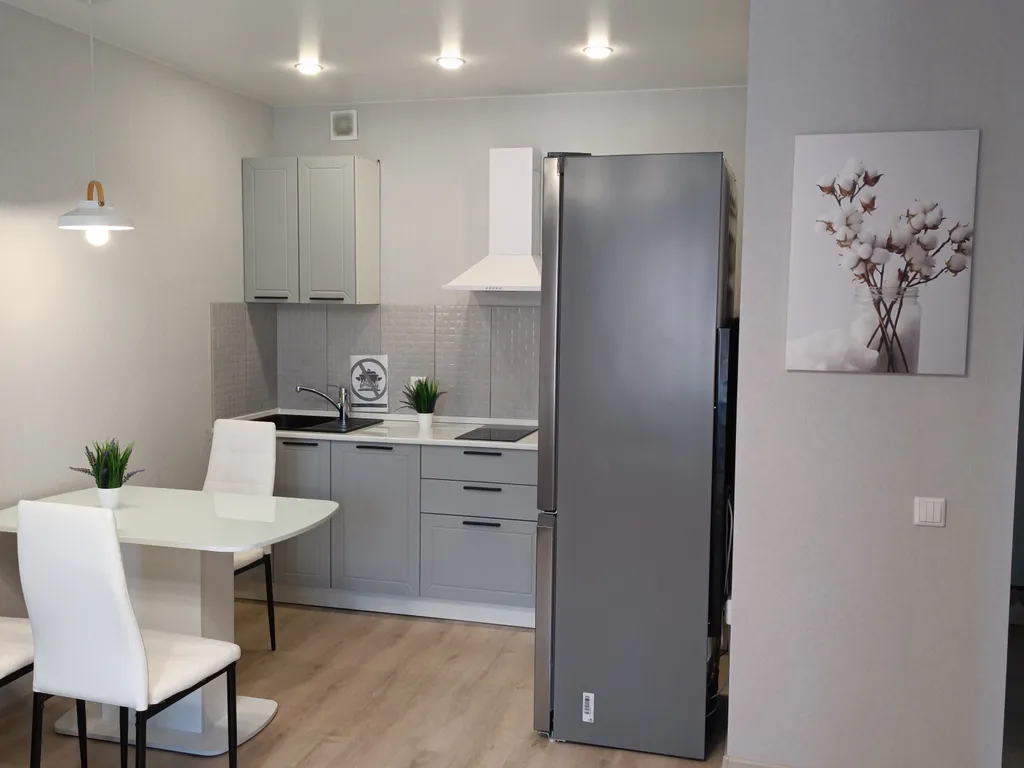 Квартира с камином и кондиционером в ЖК Парковый