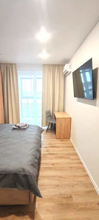 Уютная квартира с видом на закат в центре города